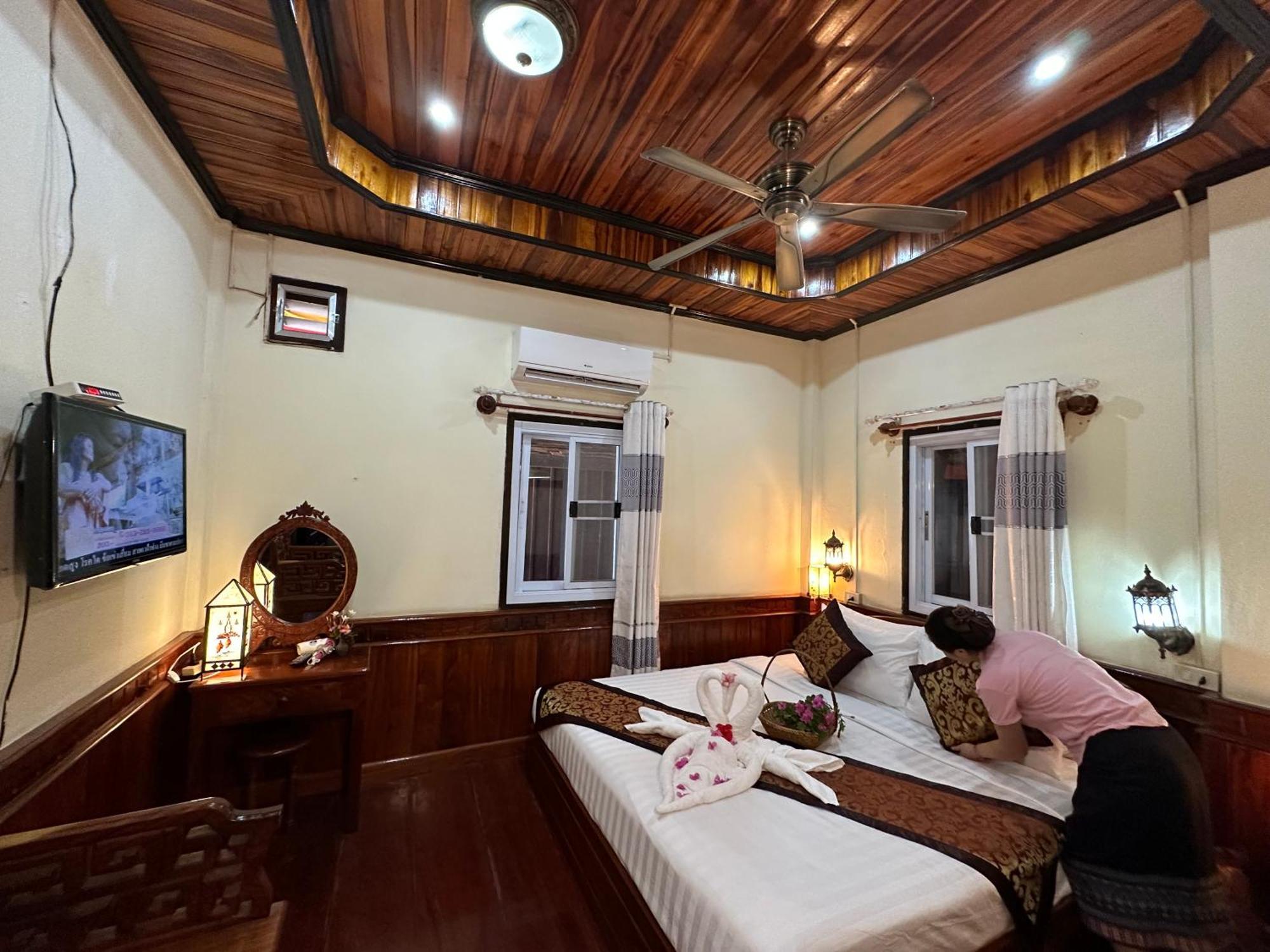 لوانغ برابانغ Villa Thida Mekong Riverside المظهر الخارجي الصورة