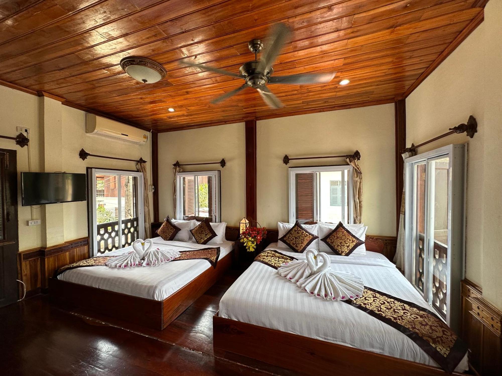 لوانغ برابانغ Villa Thida Mekong Riverside المظهر الخارجي الصورة