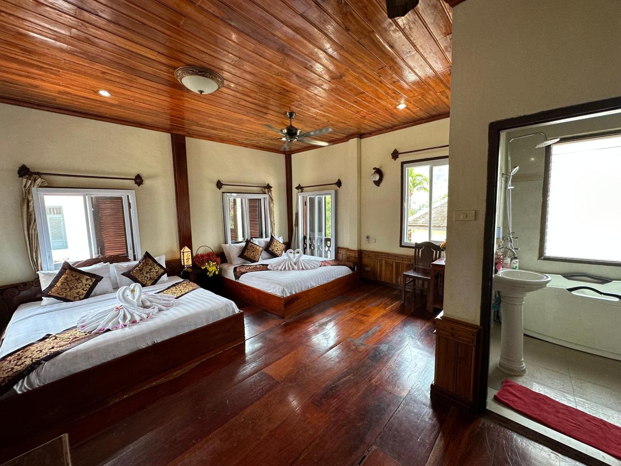 لوانغ برابانغ Villa Thida Mekong Riverside المظهر الخارجي الصورة