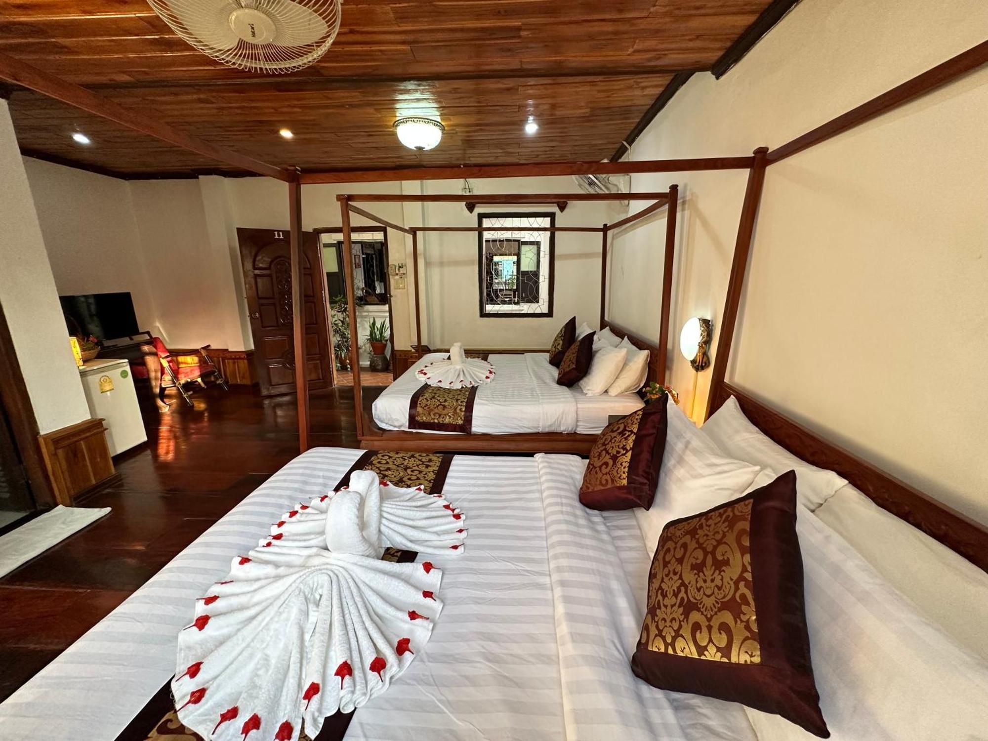 لوانغ برابانغ Villa Thida Mekong Riverside المظهر الخارجي الصورة
