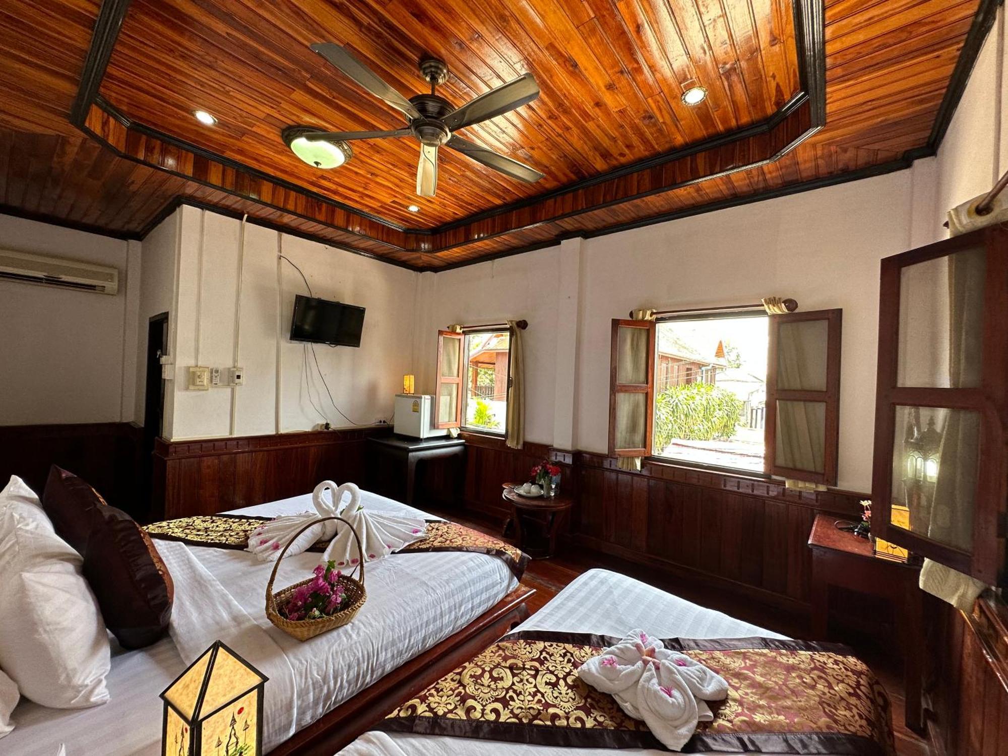 لوانغ برابانغ Villa Thida Mekong Riverside المظهر الخارجي الصورة