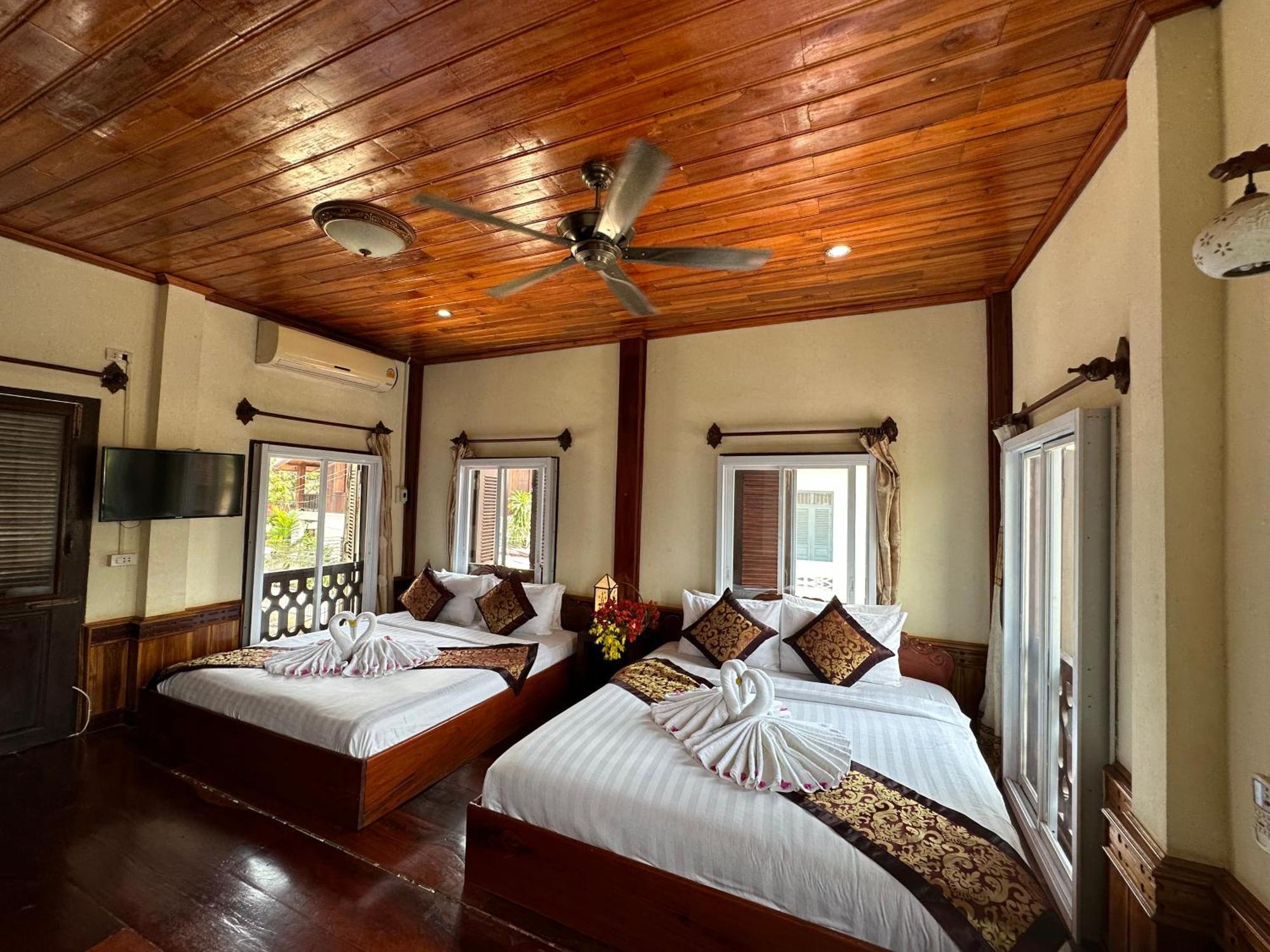 لوانغ برابانغ Villa Thida Mekong Riverside الغرفة الصورة