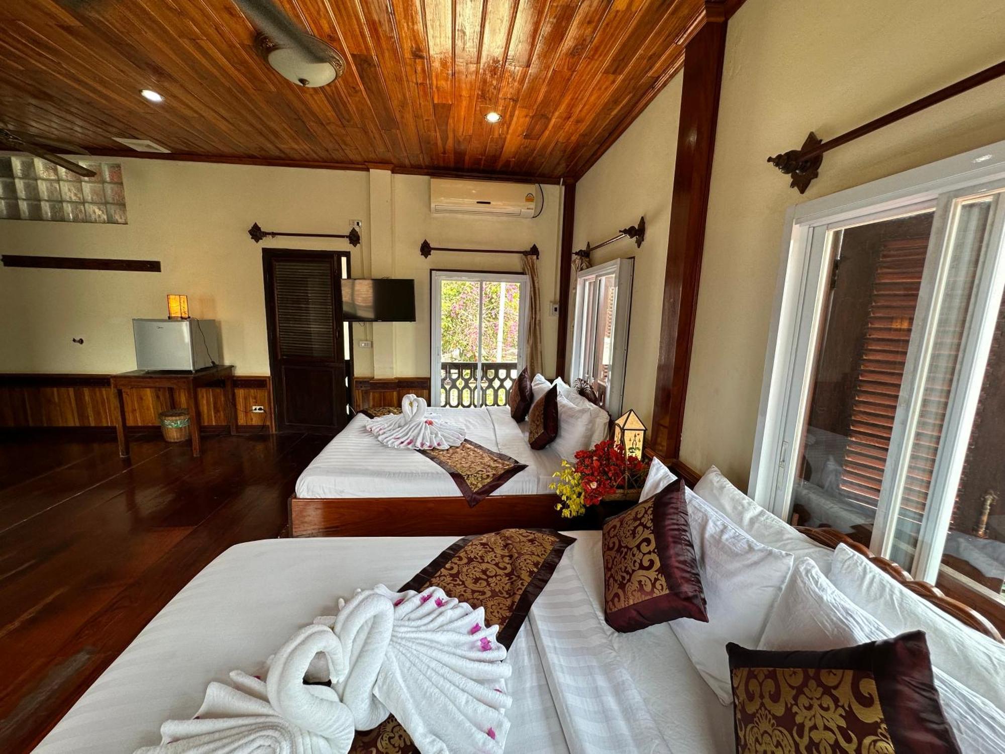لوانغ برابانغ Villa Thida Mekong Riverside الغرفة الصورة