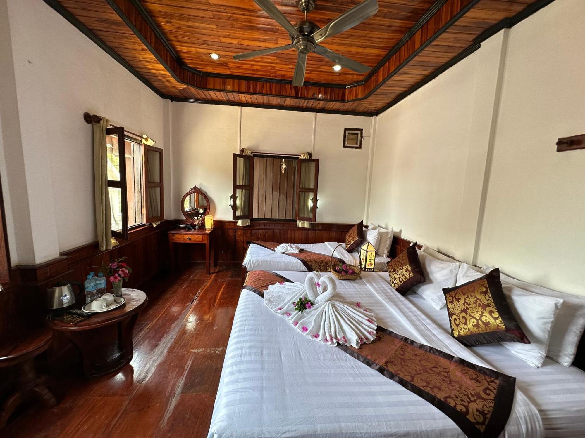 لوانغ برابانغ Villa Thida Mekong Riverside الغرفة الصورة