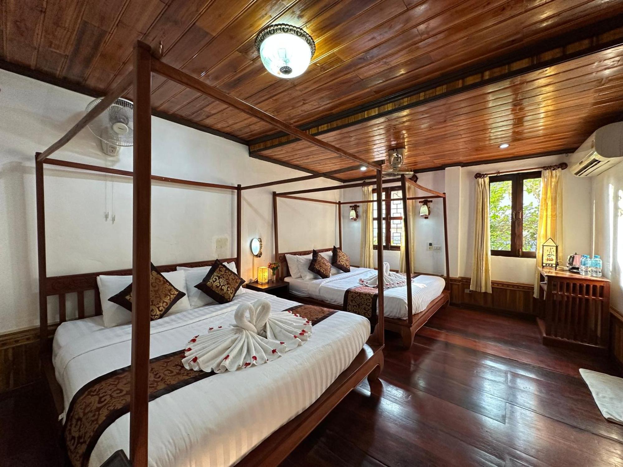 لوانغ برابانغ Villa Thida Mekong Riverside الغرفة الصورة